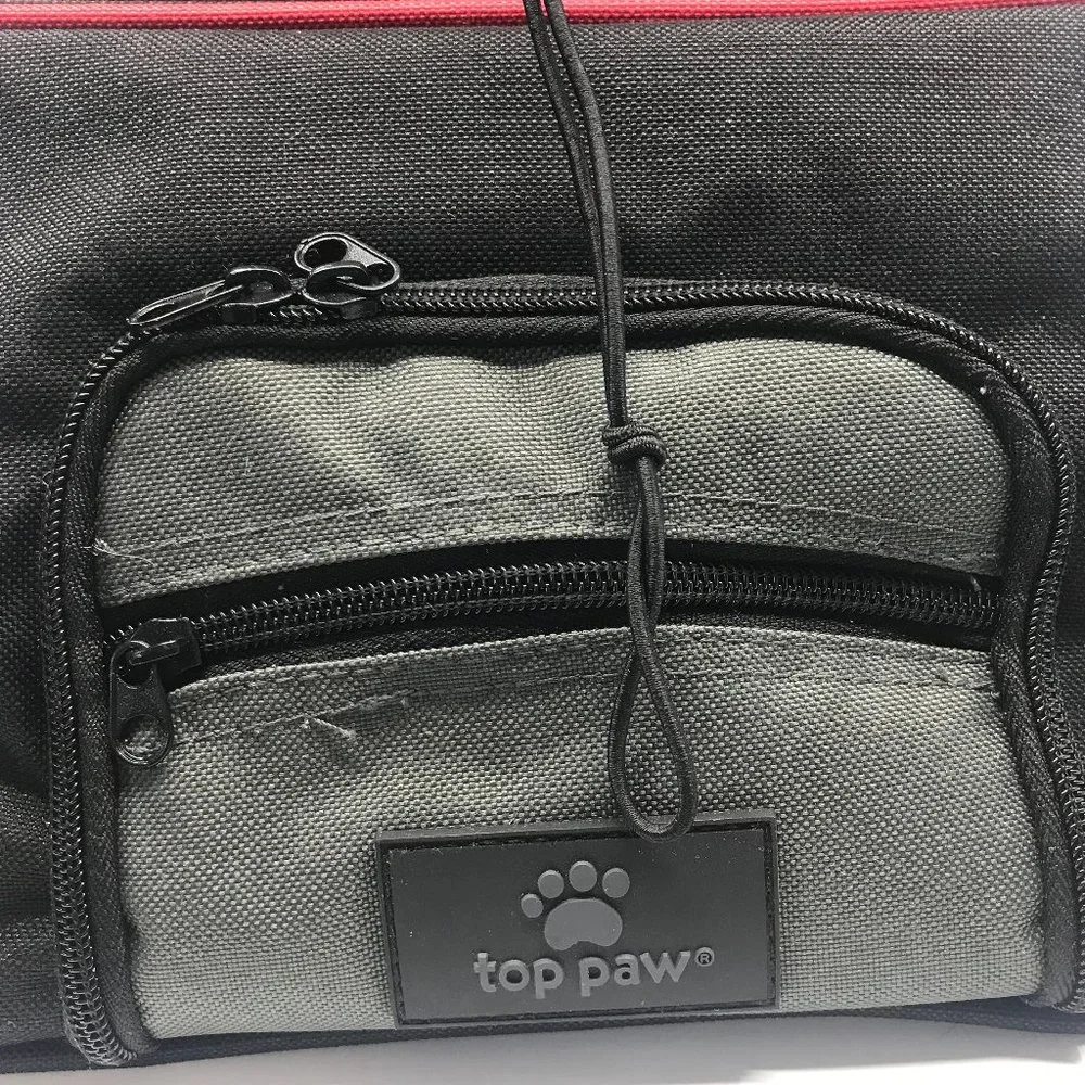 Top Paw Black Backpack Front Pet Dog Carrier